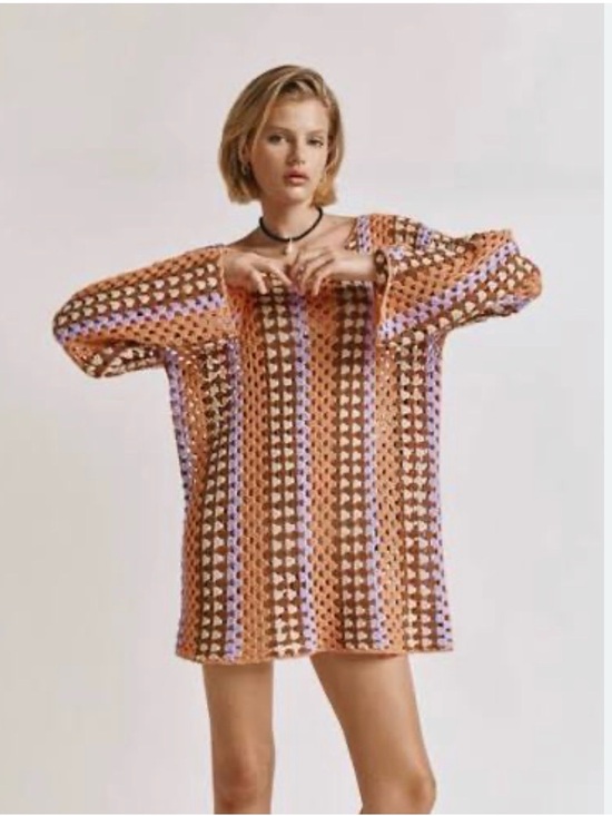 Vrg Grl Dresses & Skirts - VRH GRL crochet dress sz XS